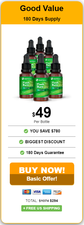 Buy Flash Burn 6 Bottles